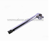 Вынос руля велосипеда (под рулевую резьбовую) (L-250mm, D-22mm) (хром) YKX