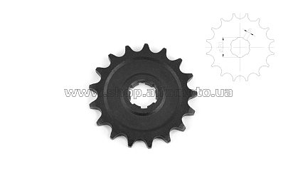 Звезда трансмиссии (передняя) МИНСК 428-17T FR