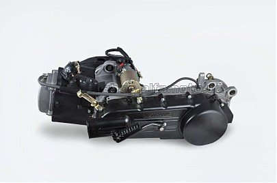 Двигатель 4T GY6 150cc (157QMJ) (13 колесо, под два амортизатора)
