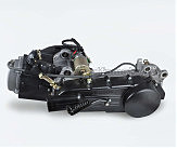 Двигатель 4T GY6 150cc (157QMJ) (13 колесо, под два амортизатора)