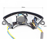 Реле напряжения AVR однофазное 2-3,5кВт (корпус - сегмент, пластик, контакты - 2 