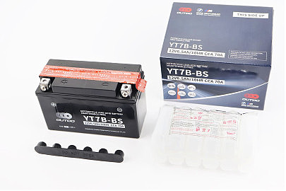 Аккумулятор 12V6,5Ah YT7В-BS кислотный (L150*W65*H95mm)