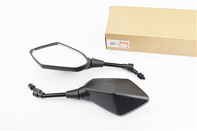 Зеркала к-кт на мотоцикл "призма" черный, м8 (ССС &mdash; знак качества)