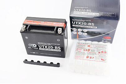 Аккумулятор 12V18Ah UTX20-BS кислотный (L175*W85*H155mm)