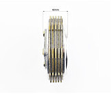 Сцепление, маховик в сборе (4 болта, маховик 70T) CB-125cc