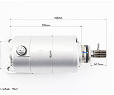 Стартер в сборе (10 шлицов) CB