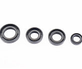 Сальники к-кт 4шт (12x20x5; 14x28x7; 20x34x7; 16x28x7) двигателя, CBВ-250cc