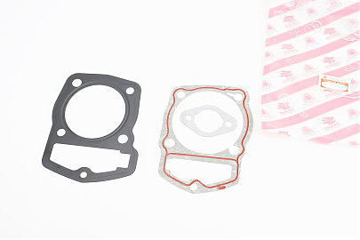 Прокладки поршневой CB-150cc 62,0мм, к-кт 3 детали (металл, красная нить)