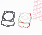 Прокладки поршневой CB-150cc 62,0мм, к-кт 3 детали (металл, красная нить)