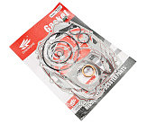 Прокладки двигателя CB-150cc 62,0мм, к-кт 18 деталей (красная нить)