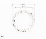 Прокладка глушника 39*31мм пароніт