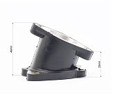 Патрубок карбюратора прорезиненный, тип 1