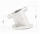 Патрубок карбюратора (металл), тип 2