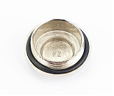 Крышка головки цилиндра где клапан СВ (резьба 35мм), ХРОМОВЫЙ