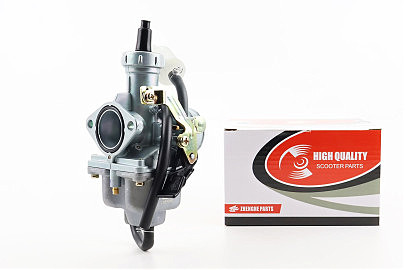 Карбюратор PZ27 СВ/CG-150 (d=27), дроссель под трос