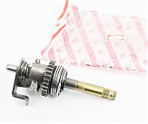 Вал кикстартера в сборе (шестерня, пружина) CB250