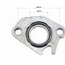 Прокладка патрубка карбюратора Honda DIO AF34/35 (пластмасс) d-18mm + манжет