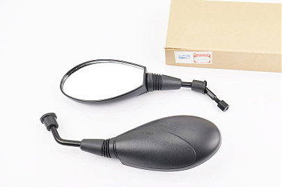 Зеркала к-кт "ОВАЛ" черные малые, м8