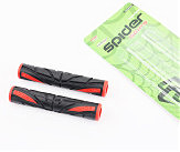 Грипсы - чехлы на рычаги тормозные РЕЗИНОВЫЕ к-кт 2шт, ЧЕРНО/КРАСНЫЕ