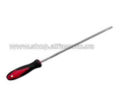 Напильник бензопильный   ?4,8mm   (с ручкой алмазный) MAG