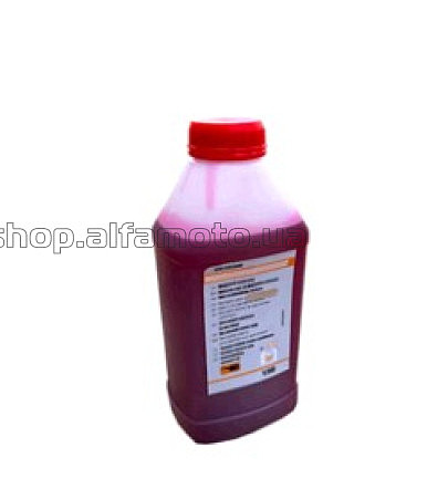 Масло   2T, 1л   (для бензопил и мотокос)    (красное) MAG