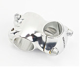 Вынос руля MTB 28,6x25,4х40мм, алюминиевый, серебристый TDS-D120A-8