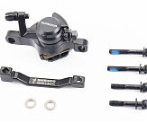 Тормозной суппорт передний (F160/R140мм), чёрный BR-TX805F