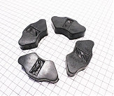 Демпферная резинка заднего литого колеса (к-кт 4шт)