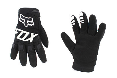 Перчатки мотоциклетные XL-Чёрно-Белые