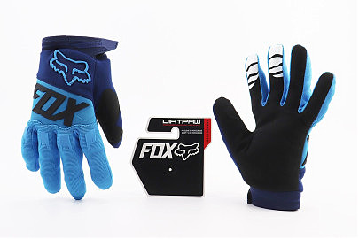 Перчатки мотоциклетные L-Синие