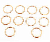 Прокладка глушителя из металла 39x32мм, к-кт 10шт