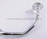 Колено глушителя   тюнингового под крепеж   ?78mm   4T GY6 125/150 VV