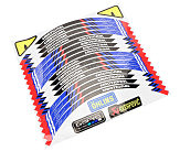 Наклейка светоотражающая на 2 диска колеса 17