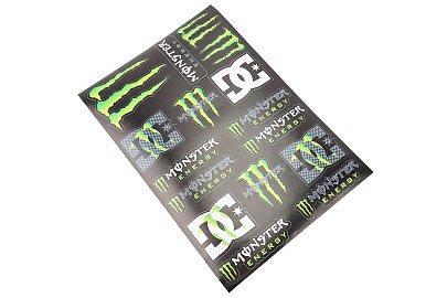 Наклейки набор 15шт "Monster" A8031(24х30см)