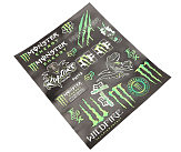 Наклейки набір світловідбивний 20шт 