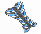 Наклейка защитная на бак топливный, 