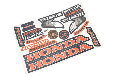 Наклейки набор 17шт "HONDA" 7067 (27х18см)