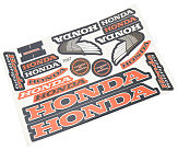 Наклейки набор 17шт 