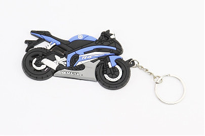 Брелок мото "YAMAHA R6", резиновый 90х60мм