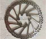 Диск тормозной велосипедный (mod:7, ?160mm, на 6 болтов) YKX