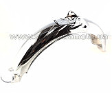 Крыло Alpha заднее (хром) KOMATCU (mod.A)