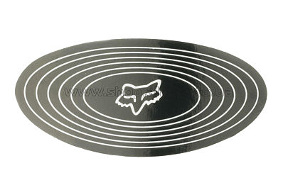 Наклейка логотип FOX (11х6см) (#4910)