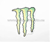 Наклейка логотип MONSTER ENERGY (21х16см) (#7312F)