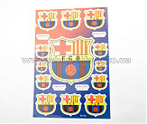 Наклейки (набор) спонсор FCB (32х23см) (#5741A)