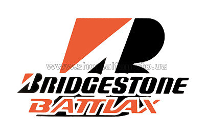 Наклейка логотип BRIDGESTONE (12х8см) (#0589)
