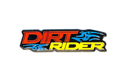 Наклейка DIRT RIDER (13х3.5см)