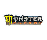 Наклейка MONSTER (13.5х4см) MODEL 1