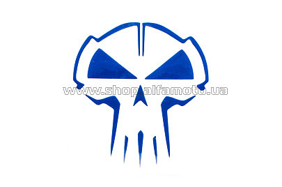 Наклейка SKULL (9х9см)