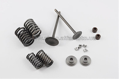 Клапаны (пара, в сборе) 4T CG150 (L-92mm) KOMATCU