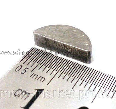 Шпонка Муравей (коленвала) (сегментная) JING